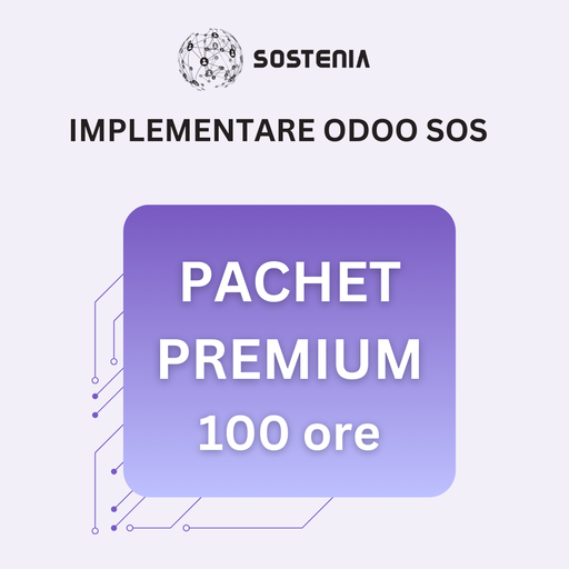 [ODOO100] Odoo pachet PREMIUM 100 ORE